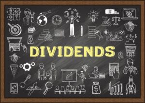 copy of dividends blackboard sketch doodle