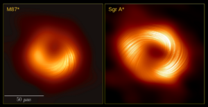 supermassive black holes M87 and Sagittarius A