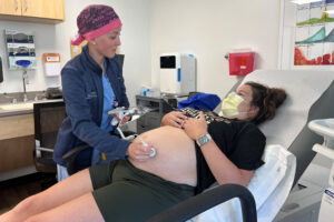 Taylar Swartz patient ultrasound