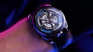 MADEditions MAD1S Blue Artistic Wrist Shot 7 Hres