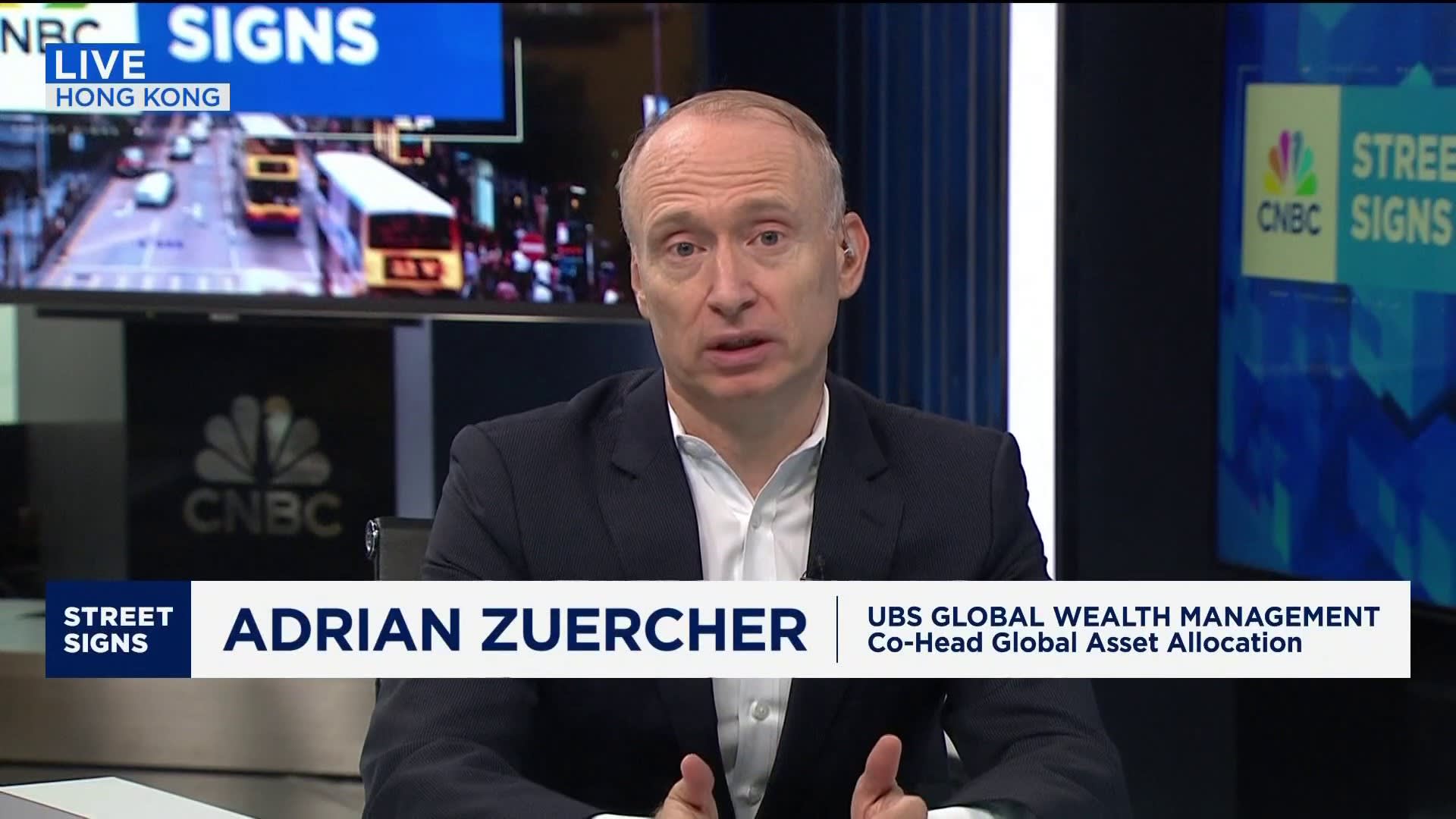 UBS Global Wealth Management: still positive on markets, valuation 'cheap' in Asia