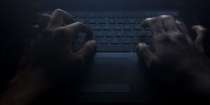 hands on keyboard hacker shadowy gID 7