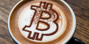 bitcoin btc logo coffee latte art gID 7