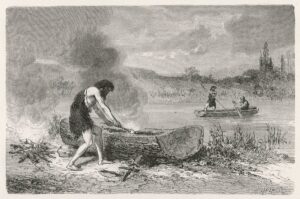 Stone age boatmaking