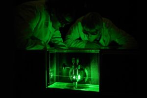 laser raman system katrin experiment