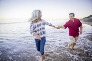 wealthy retired couple
