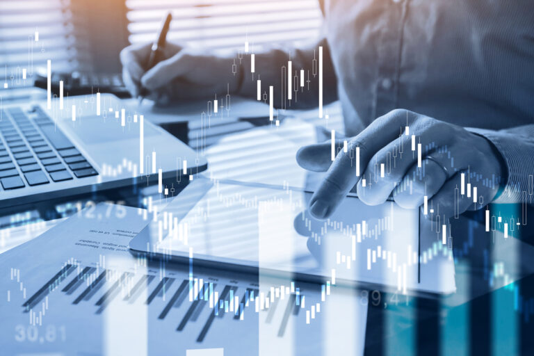 a person making financial calculations